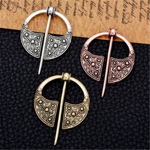 Broche Vikingo Nórdico Vintage Medieval, Pasadores para Chal Nórdico, Accesorios de Broche, Hebilla para Cinturón y Bufanda, Broche para Abrigo y Capa, Vikingo - Product Image 6