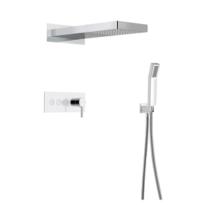 Sistema de ducha de lluvia en cascada de acero inoxidable moderno, conjunto mezclador de ducha oculta para baño, gran oferta - Product Image 3