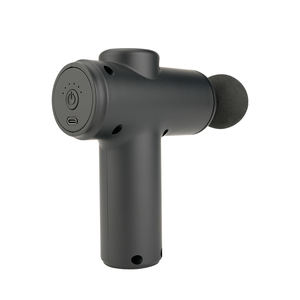 Pistolet de massage à 4 têtes Mini chiropratique portable 6 vitesses sans fil Pistolet de massage musculaire à impact profond pour le corps et les tissus - Product Image 4