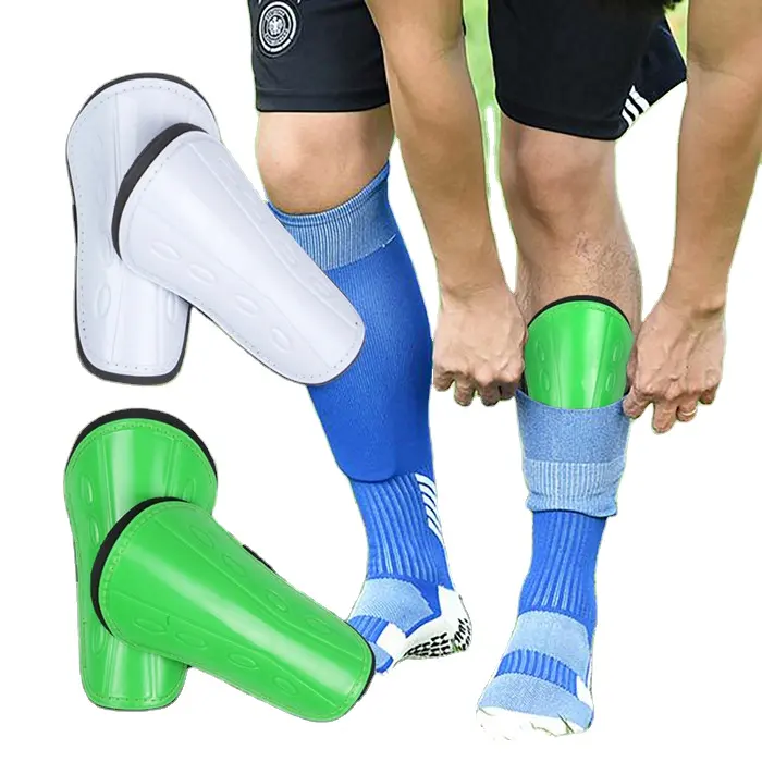 Hot Sale Soccer Shin Guard Atmungsaktive Knie-Schienbeinsc honer Atmungsaktives Fußball training und Spiels chutz