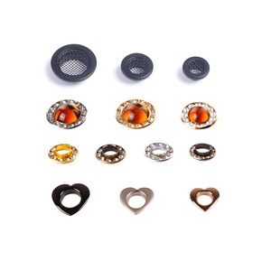 The Second Button Metal Rhinestone Eyelets Brass Durable For Clothing Jeans Modern Style - Product Image 1