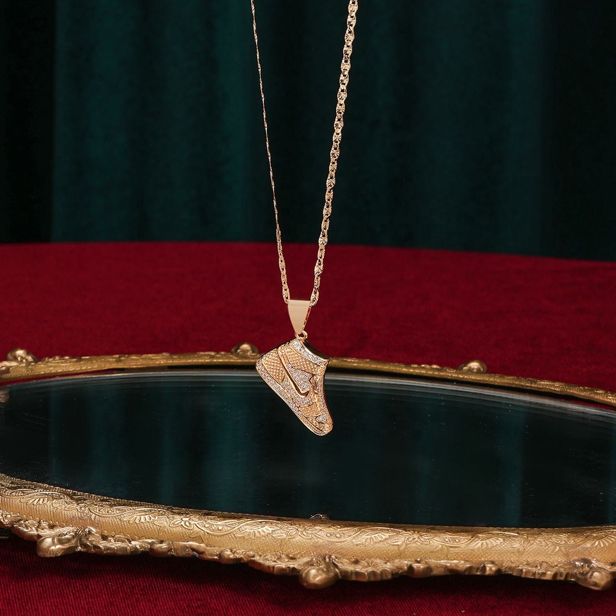 新品?24K金蛇の骨のネックレスゴールド999666 | controlar.med.br