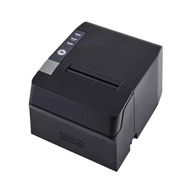 80mm Desktop Thermal POS Printer WiFi Interface Auto Cutter Receipt Printer for Supermarkets Restaurants for Label Paper Type
