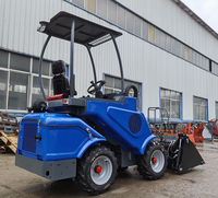 Chargeuse sur pneus articulée compacte HAIJU DY620, 800 kg, EURO5 EPA4 CE 4x4 hydraulique, pour travaux agricoles, aménagement paysager et petites constructions