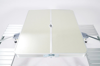 Ensemble de table de camping 80*70*60cm, chaise pliante en métal, table haute en plastique pour mariage et fête, table pliante, mobilier d'extérieur