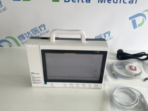 Moniteur de fréquence cardiaque fœtale DMJH05 au meilleur prix pour grossesses simple ou jumelle, équipement d'obstétrique et de gynécologie, moniteur vétérinaire - Product Image 6