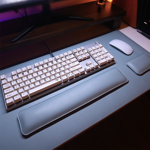 Hai mặt PU da bàn phím tay phần còn lại không thấm nước Máy tính xách tay Palm phần còn lại <span class=keywords><strong>Pad</strong></span> văn phòng Máy tính để bàn hỗ trợ cổ tay - Product Image 1