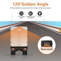 Système de caméra de recul intelligent pour véhicule avec vision nocturne HD, grand angle et assistance au stationnement en marche arrière