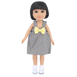 New Arrival Lifelike Toys 14 Inch 35 Cm Girl Dolls Realistic Vinyl Doll