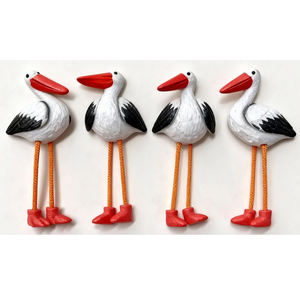 Aimant personnalisé en résine peint à la main Strasbourg France Souvenir Alsace - Product Image 1