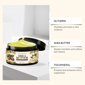 Lotion hydratante pour le corps au beurre de karité, soin quotidien pour peaux sèches, confortable et délicate. - Product Image 3