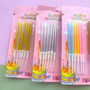 Toptan Sıcak Satış Altın ve Gümüş 0-9 Rakamlı Mumlar Doğum Günü Pastası Süsleme Promosyon Parti Malzemeleri Altın Kaplama Kutu - Product Image 1