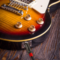 Bonne qualité Nickel Gold 1/4 6.35mm Audio muet silencieux Mono TS guitare prise connecteur Jack