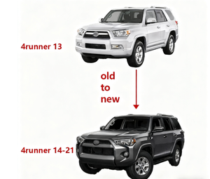 New High Quality Carbon <b>Black</b> Plastic Bumper Kit for for 2013-2021 SR5 Upgrade Front/Rear Bumpers Fog Lamp - Product Image 1