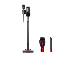 Batterie Li-ion aspirateur HEPA portable fonction sèche humide moteur de brosse d'installation sans sac pour usage domestique accessoires en option