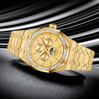 Reloj de Pulsera Versátil y de Alta Gama para Hombre, Nuevo Modelo de Moda con Diseño de Estrella, Reloj Mecánico para Hombre