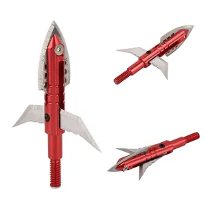 Manufacturer Engineering Support Making 125 Grain Arrow Point Archery Mechanical High-grade Broadhead Arrowheads