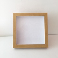 Deep Shadow Box avec plusieurs couleurs de polystyrène MDF Profondeur intérieure 3cm 10*10 InchDecoration Shadow Box Frame