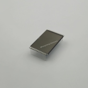 Écran LCD segmenté transflectif <span class=keywords><strong>TN</strong></span> personnalisé pour thermomètre <span class=keywords><strong>et</strong></span> hygromètre <span class=keywords><strong>TN</strong></span> STN HTN VA FSTN réfléchissant - Product Image 2