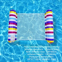 Flotteurs gonflables pour piscine, design fleur tropicale, matériau PVC, chaise flottante pour piscine, hamac aquatique, radeau pour piscine