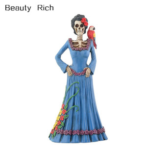 Estatuilla <span class=keywords><strong>de</strong></span> mujer azul del Día <span class=keywords><strong>de</strong></span> la boda <span class=keywords><strong>de</strong></span> <span class=keywords><strong>los</strong></span> <span class=keywords><strong>muertos</strong></span> Dod - Product Image 1
