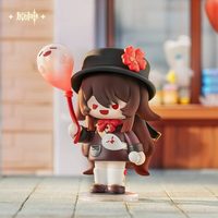 Authentique POPMART Genshin Impact Dress up Dreams Series Pvc Blind Box Merchandise
