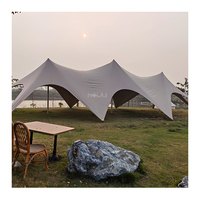 Tente extensible robuste imperméable et ignifuge pour événements extérieurs de grande envergure, idéale pour mariages, fêtes, salons professionnels et expositions (vente en gros)