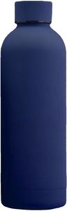 Factory Wholesale Custom LOGO <b>Double</b> <b>Wall</b> Insulated Sport Vacuum Thermal Rubber Paint Small Mouth Stainless Steel Water Bottle - Product Image 2