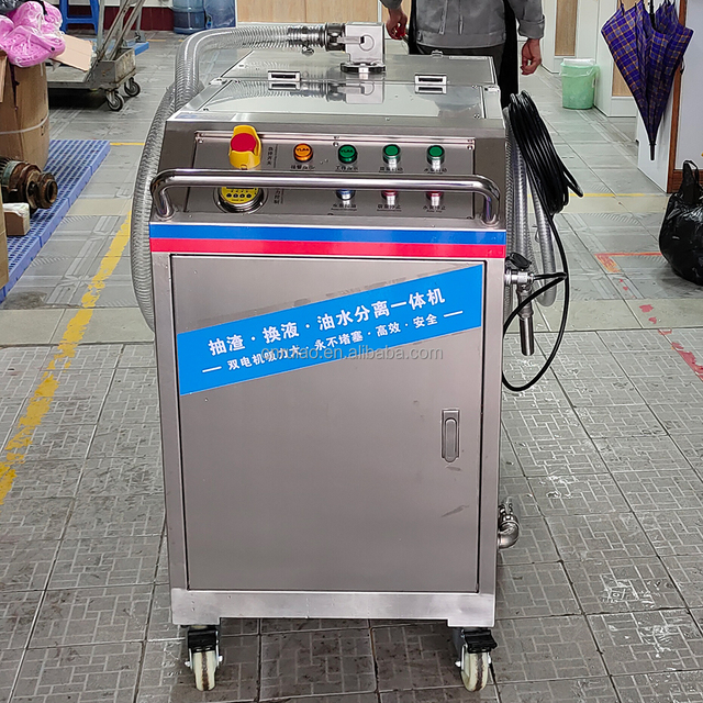Industrial Oil-Water Separator with Integrated Sludge Suction Fluid Replacement Water Tank for Machine Tool 1 Year Warranty