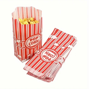 Eco-Friendly Greaseproof Reusable <strong>Popcorn</strong> &amp; Pet Food Packaging Bags Recycled Materials for Family Movie Nights Pizza Sushi More - Product Image 4