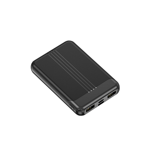 Puerto USB dual 10000mAh Banco de energía móvil de carga súper rápida Tamaño pequeño <span class=keywords><strong>simple</strong></span> para cualquier teléfono celular con potencia de salida de 20W 10W - Product Image 1