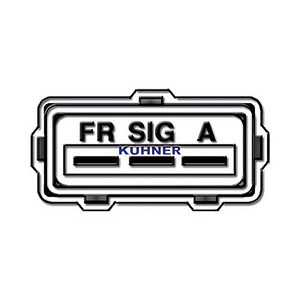 Alternatore compatibile con FORD KUGA I 2.0 TDCi Diesel (KW: 100, CV: 136) dal 03-2008 al 11-2012 KUHNER 301865RI NUOVO - Product Image 3