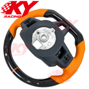 Volant de course personnalisé en fibre de carbone avec LED pour BMW G90 G99 M5 530i 735i 740i G45 G60 G61 G70 X1 X2 X3 G30 G20 M3 M4 - Product Image 3