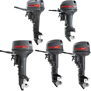 40 2 Stroke <b>Motor</b> With Red Style Classic Design High Performance <b>Boat</b> Engine - Product Image 1