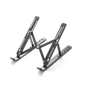 <strong>Laptop</strong> <strong>Stands</strong> 7-Levels Adjustable <strong>Laptop</strong> <strong>Stand</strong> Aluminium Riser <strong>Laptop</strong> Holder <strong>for</strong> Desk Compatible With 9&quot;-15.6&quot;