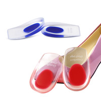 Coussinets de talon en gel pour fasciite plantaire, inserts en silicone pour talon, coussinets pour talon pour soulager la douleur des éperons calcanéens, protecteurs pour votre talon endolori