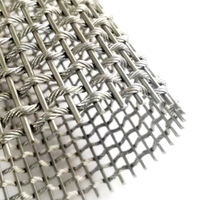 Grilles en treillis métallique tissé en acier inoxydable pour cloisons intérieures commerciales et revêtements muraux
