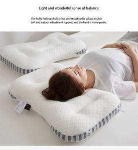 Almohada para el cuello con logotipo personalizado de la mejor calidad, cama de hotel redonda, alivio de la comodidad, fatiga, dolor de cabeza, masaje, almohada - Product Image 6