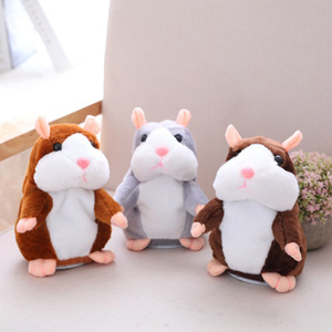 Funny Electric 15Cm Ghi Lại Giọng Nói Và Lặp Lại Nói Chuyện <span class=keywords><strong>Hamster</strong></span> <span class=keywords><strong>Plush</strong></span> <span class=keywords><strong>Hamster</strong></span> Nói Chuyện - Product Image 2