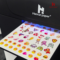 Printer Stiker Label 3D UV Operasi Mudah dengan Print Head I3200-U1 untuk Kerajinan DIY dan Label Komersial