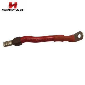 Câble d'alimentation 6AWG 600V pour onduleur avec bornes, 30/50cm, connecteur en cuivre massif, isolation en caoutchouc automobile pour <span class=keywords><strong>voiture</strong></span>, camping-car, bateau, solaire - Product Image 2