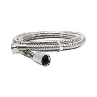 Flexible et durable avec insert et écrou en laiton, flexible de douche à main en acier inoxydable