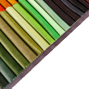Tissu d'ameublement en velours épais et doux, tissé, teint uni, durable, pour canapé, chaise, mobilier, décoration maison et hôtel, vente en gros - Product Image 5