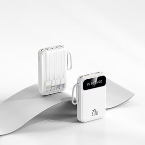 <span class=keywords><strong>Batterie</strong></span> <span class=keywords><strong>externe</strong></span> 20000mAh avec câble intégré Chargeur portable haute capacité Sécurité en vol Charge rapide <span class=keywords><strong>Batterie</strong></span> <span class=keywords><strong>externe</strong></span> - Product Image 3