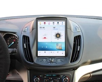 Écran vertical de navigation GPS pour voiture Android 11 de 10,4 pouces pour Ford Kuga 2 Escape 3 2013-2017 Autoradio Stéréo Lecteur multimédia