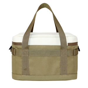 Sac de camping décontracté SENDA grande capacité, réutilisable, réglable, isolant, résistant à l'eau, écologique, durable, en polyester avec fermeture éclair - Product Image 3