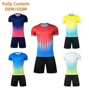 Set da Calcio Traspirante con Logo Personalizzato, Kit da Allenamento per Squadre ad Asciugatura Rapida, Completi da Calcio per Uomo - Product Image 1