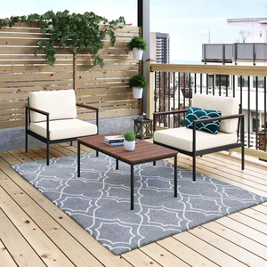 Sofá de Exterior Personalizado de Estilo Moderno con Estructura de Aluminio, Muebles de Jardín, Sillones de Exterior - Product Image 3