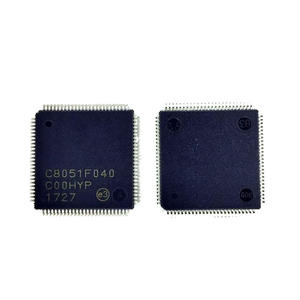 Microcontrolador 8051 C8051F04x IC de 8 bits, 25MHz, 64KB (64K X 8) FLASH, 100-TQFP (14x14) C8051F040-GQR - Product Image 1