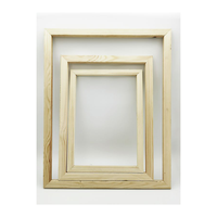 Multi-Specification Waterproof ECO-Friendly Canvas Art Timber Frame Kit Wood Floater Frames BYB